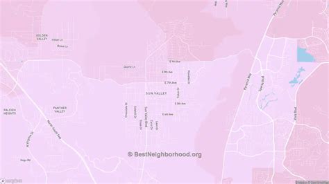 Sun Valley, NV Political Map – Democrat & Republican Areas in Sun ...