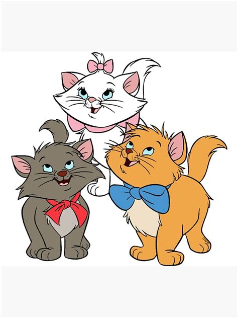 "Marie Cat Aristocats" Canvas Print for Sale by RGeeStore | Redbubble