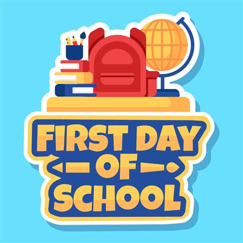 First Day Of School Sign