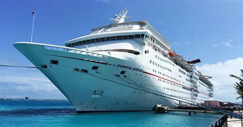 Carnival Ecstasy Cruise Ship Emerges from Dry Dock with New Restaurants ...