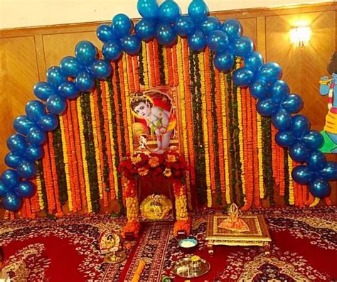 Decoration Ideas for Krishna Janmashtami - Janmashtami Decoration ...