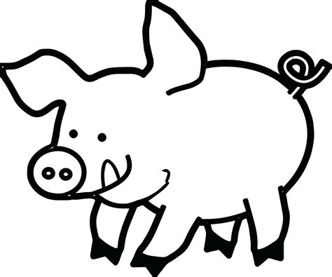 black and white pig clipart 20 free Cliparts | Download images on ...