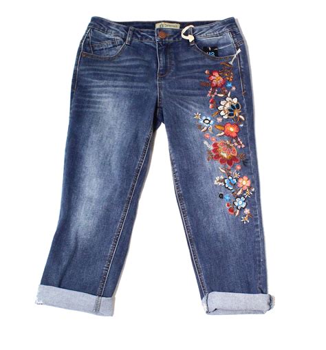 Embroidered Jeans