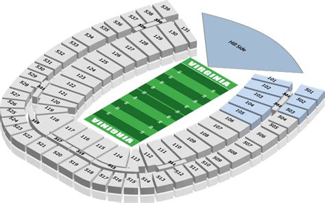 University of Virginia Online Ticket Office | Seating Charts