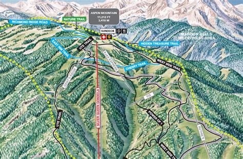 Aspen Mountain Trail Map | Aspen Snowmass