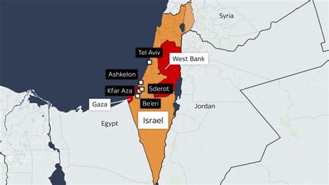 Israel-Hamas war: The latest conflict in maps | World News | Sky News