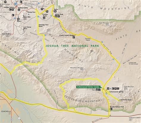 Map Of Joshua Tree