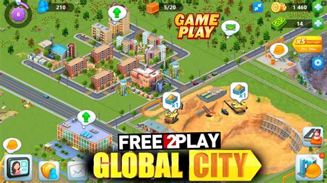 Global City ★ Gameplay ★ PC Steam [ Free to Play ] City simulator ...