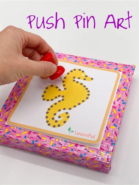 Creative Push Pin Art for Kids