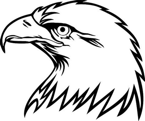 Bald Eagle Head Silhouette at GetDrawings | Free download