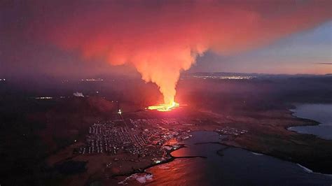 Iceland volcano eruption destroys homes as president says region ...