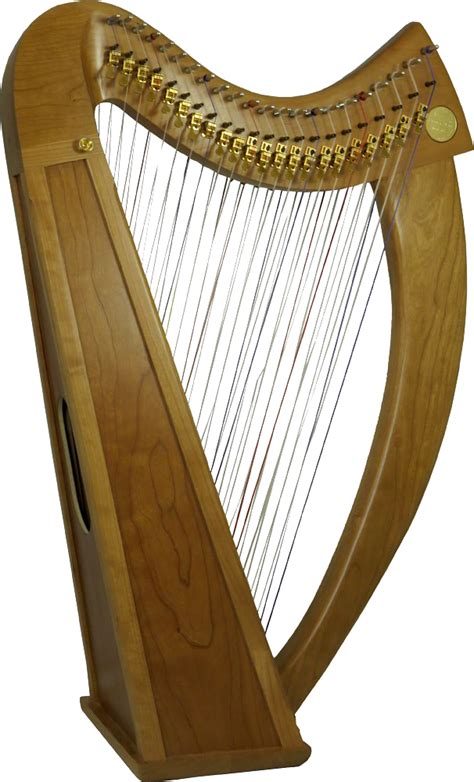 Gold Harp PNG Image - PNG All