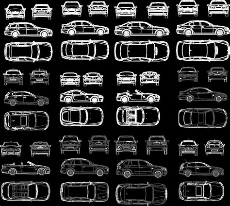 View Cars 2D DWG Block for AutoCAD • Designs CAD