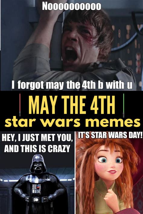 The Best Star Wars Memes for May the 4th | Happy star wars day, Star ...