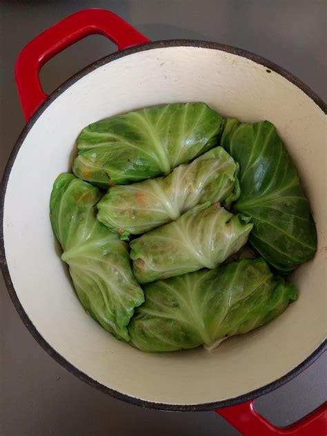 [Homemade] Cabbage Rolls (tomato sauce added later) : r/food