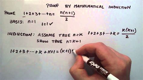 Proof by Mathematical Induction - How to do a Mathematical Induction ...