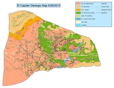 El Capitan Geologic Mapping Project :: SuperTopo Rock Climbing ...