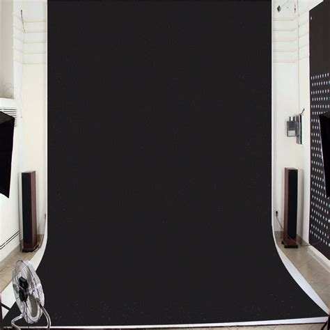 3x5ft Preto Contexto da fotografia Fundo Studio foto Indoor Screen ...