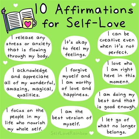 10 Self-Love Affirmations! | Self-Love Rainbow