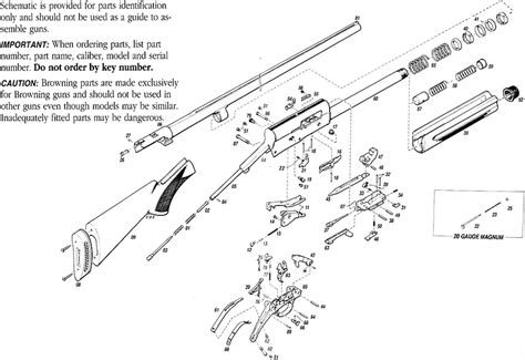 Browning A5 Shotgun Parts