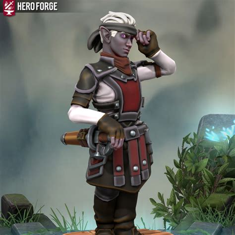 ArtStation - HeroForge Custom Character and Posing