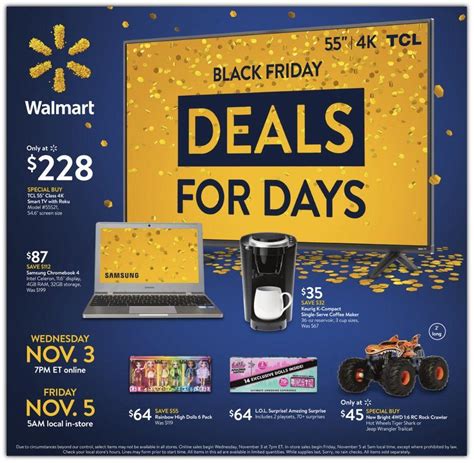 Walmart Black Friday Ad 2022 - Early Deals