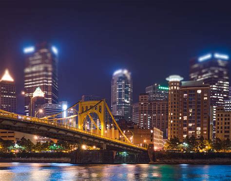 Pittsburgh Skyline Sunset Stock Photos, Pictures & Royalty-Free Images ...