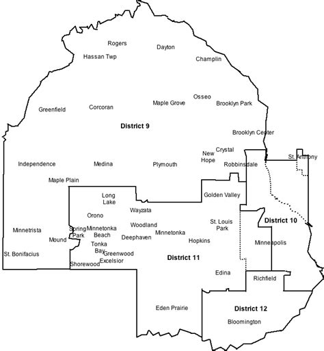 Hennepin County Districts