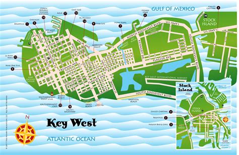 Maps, Key West / Florida Keys – Best Key West Restaurant Menus – Key ...