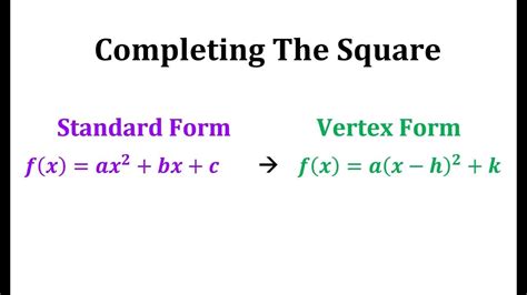 Vertex Form Equation - Tessshebaylo