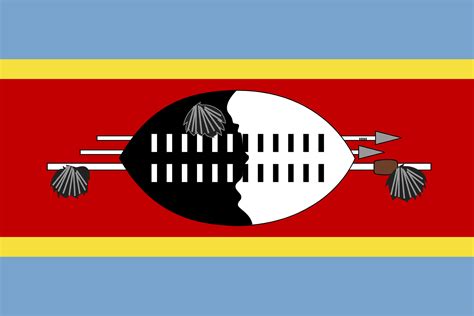 Flag of Eswatini (Swaziland) | Flagpedia.net