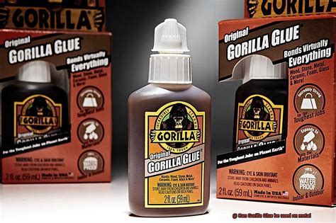 Can Gorilla Glue be used on metal? - Glue Things