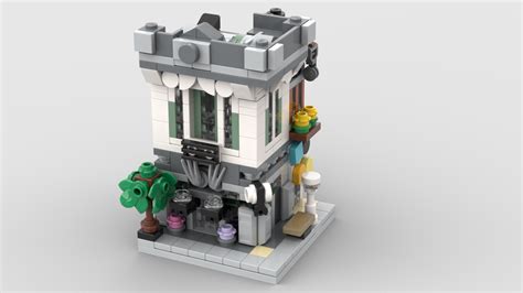 LEGO MOC Mini Modular 10251 Brick Bank by christromans | Rebrickable ...