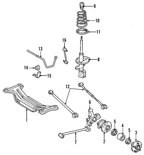 4230533020 - Toyota Suspension Knuckle (Rear). 4WD. Highlander; AWD ...