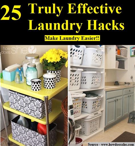 25 Truly Effective Laundry Hacks - HOME and LIFE TIPS