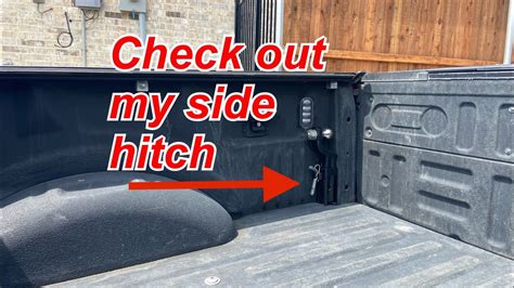 DIY in-bed trailer hitch holder! It'll hold your hitch tight all night ...