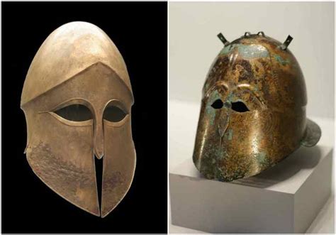 Corinthian helmet-the most popular helmet during the Archaic and Early ...