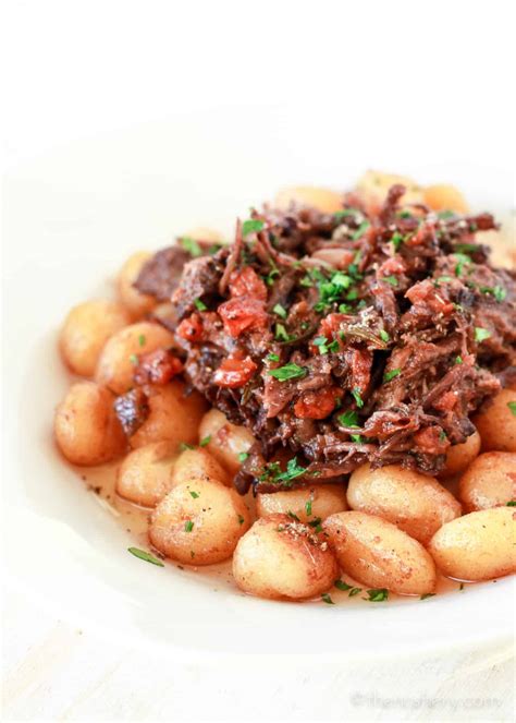 Braised Beef in Red Wine | How to Braise Beef - The Noshery