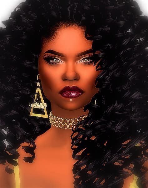 Bvsedgoddess Afro Hair Sims 4 Cc Sims 4 Black Hair Sims 4 Curly Hair ...