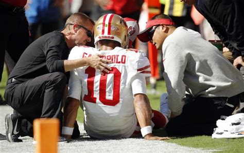 Jimmy Garoppolo injury: 49ers fear franchise QB suffered season-ending ...