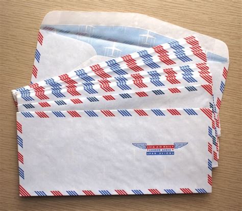 Vintage Airmail Envelopes (Set of 20) | Airmail envelopes, Envelope ...