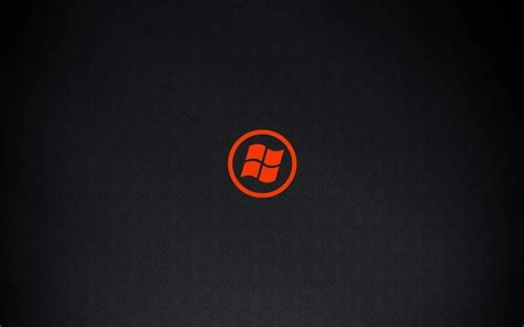 Windows Logo, Orange Windows Logo HD wallpaper | Pxfuel