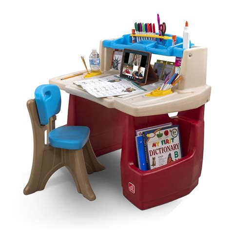 20 Cool Kids Art Desk with Storage - Home, Decoration, Style and Art Ideas