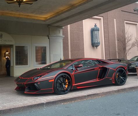 Image Cluster: Tron Style Lamborghini Aventador HD Desktop Wallpapers