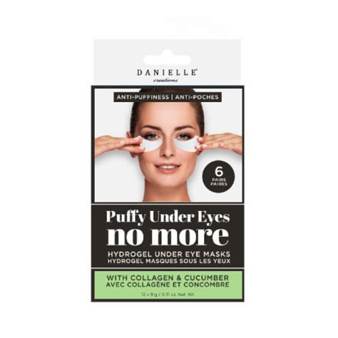 Danielle Hydrogel Under Eye Masks - Puffiness, 6 ct - Kroger