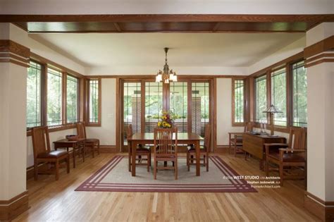 Craftsman Style Dining Room, Modern Craftsman Interior, Craftsman ...