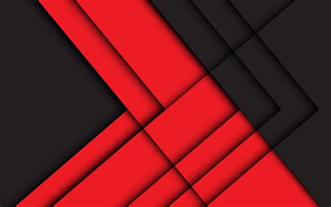 Red Black Geometric Wallpapers - Top Free Red Black Geometric ...