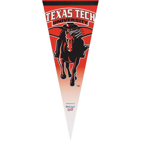 Texas Tech Red Raiders Pennant Flag 29in x 12in | Party City