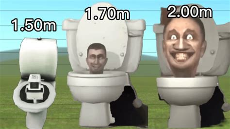 Skibidi Toilet Meme Characters Size Comparison Updated 2 – Otosection