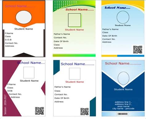 11 Blank School Id Card Template Online Now for School Id Card Template ...